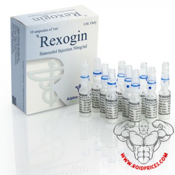 Alpha Pharma Rexogin 50 mg 10 Ampere